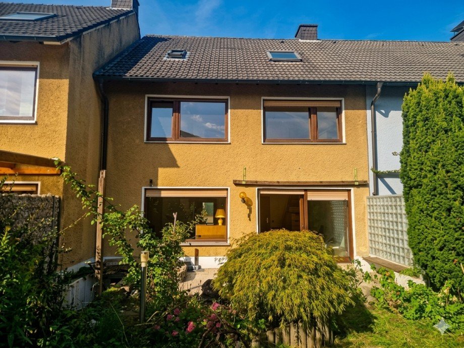Gartenansicht Reihenmittelhaus Marl